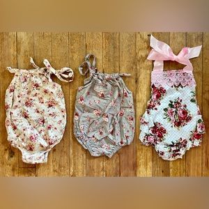 Cotton Bubble Romper Bundle